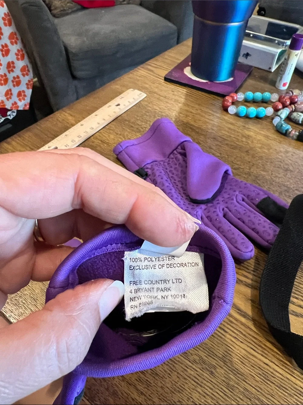 Free Country Ltd lightweight purple